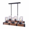HUAQIMEI Led Ceiling Lights for Bedroom, Vintage Industrial Ceiling Pendant Lamp Shades Glass Pendant Lights for Dining Room/Living Room/Office/Cafe/Restaurant steampunk buy now online