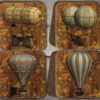 Steampunk Airship Coasters, Steampunk Airships, Steampunk Design, Steampunk Flying Machines. by TheJazzyGypsy steampunk buy now online