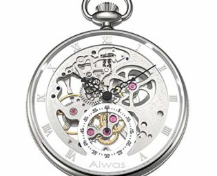 YYSD Retro 1963 Pilot Air Force One Military Pocket Watch Hollow Steel Classic Manual Movement Limited Edition Business Gift Watch steampunk buy now online