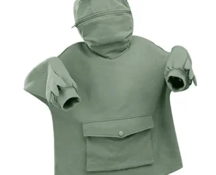 OPIAL Women Novelty Frog Hoodie Cute Zip up Green Hooded Top Sweatshirt Loose Pullover Top(A-Green,3XL) steampunk buy now online
