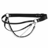 CHICTRY Punk Gothic Women Waist Chain Belt Sexy Body Chain Adjustable Faux Leather Waist Harness Garter Belt Roleplay Costume Clubwear Accessory steampunk buy now online