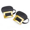 Bristol Novelty BA717 Shoe Buckles Bangle, Unisex-Adult, Gold, One Size steampunk buy now online