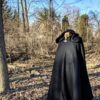 Custom Wool Cloak - Handmade 3/4 Circle Cloak in your choice of Color, Length, & Clasp Renaissance Medieval LARP LOTR Game of Thrones SCA by AThimbleInTime steampunk buy now online