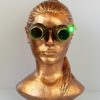 Handmade Goggles Burning Man festival dust-proof burner party rave goggles genuine leather by MilaLoveart steampunk buy now online