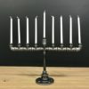 Industrial Pipe Menorah by IndustrialHomeBazaar steampunk buy now online