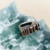 WITCH Ring // mini knuckle duster for heinous hags // gold or silver // from Mod Evil by ModEvil steampunk buy now online