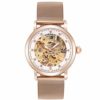 RORIOS Women Automatic Mechanical Watch Self-Winding Skeleton Dial Stainless Steel Strap Ladies Wristwatches steampunk buy now online