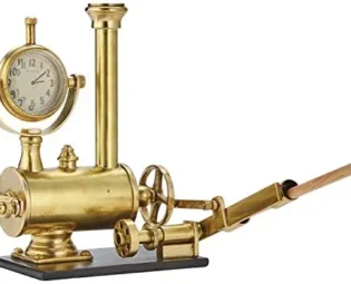 Pendulux, Archimedes Desk Set, Table Clock, Room Decor steampunk buy now online