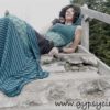 Vest - Steampunk - Burning Man - Teal Blue Velvet Vest - Sexy Corset - Bohemian - Short Gypsy Vest - Sleeveless Vest - Sexy - Size Large by GypsyCircus steampunk buy now online