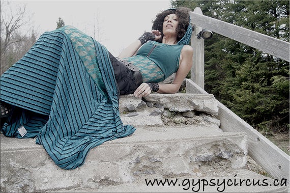 Vest - Steampunk - Burning Man - Teal Blue Velvet Vest - Sexy Corset - Bohemian - Short Gypsy Vest - Sleeveless Vest - Sexy - Size Large by GypsyCircus steampunk buy now online