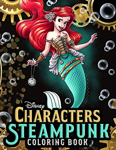 Characters Steampunk Coloring Book: An Amazing Coloring Book With Steampunk And Many Characters Illustrations for Relaxation steampunk buy now online