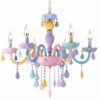 HUAQIMEI Crystal Chandeliers Ceiling Lights Modern Colorful Children Bedroom Lamp Led Ceiling Lights for Bedroom Living Room steampunk buy now online
