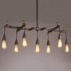 Light Lamp Industrial Wind Retro 7 Chandelier Steampunk Water Pipe Chandelier - Hanging Lantern Vintage Water Pipe Chandelier E27 Creative Restaurant Light Bar Table Cafe Water Pipe Chandelier Accesso steampunk buy now online