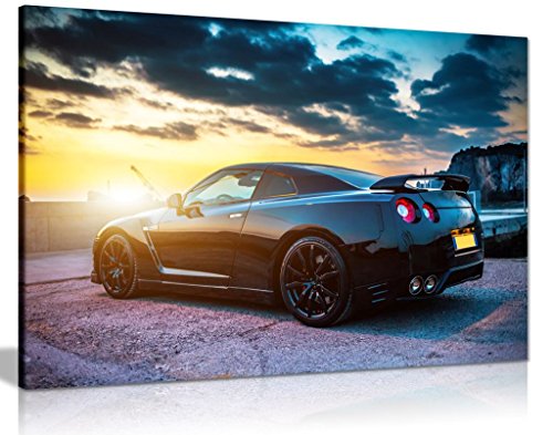 Nissan Gtr Canvas Wall Art Picture Print (24X16) steampunk buy now online