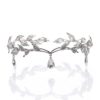 Headpiece Crystal Beaded Forehead Band Crystal Rhinestone Wedding Head Band Bridal Hair Accessories Headgear Silver steampunk buy now online