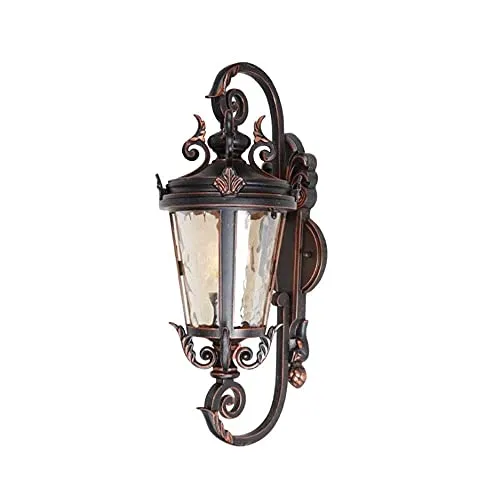 GLXLSBZ Outdoor Wall Lantern Garden Weatherproof Wall Sconce Backyard Retro Wall Lamp Aluminum Courtyard Rust-Proof External Patio Fi(Home Lighting) steampunk buy now online