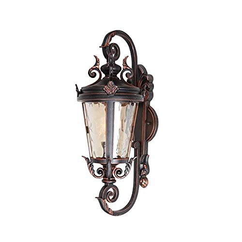 GLXLSBZ Outdoor Wall Lantern Garden Weatherproof Wall Sconce Backyard Retro Wall Lamp Aluminum Courtyard Rust-Proof External Patio Fi(Home Lighting) steampunk buy now online