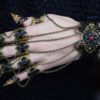 Ebony Armour - Claw Rings - Full hand set - BDSM Claws - Gothic Vampire Jewellery - Nail Ring - Halloween Costume - Festival jewelry by ArmaMedusa steampunk buy now online