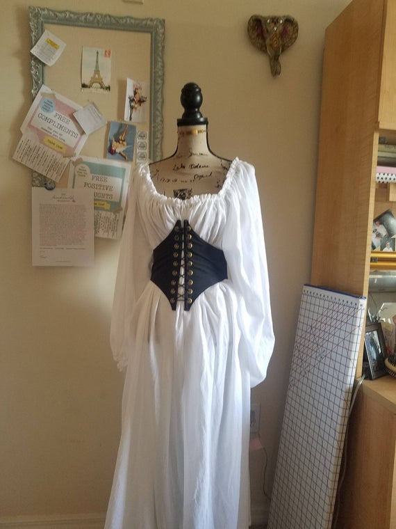 Ellene MEDIEVAL RENAISSANCE Gauze Chemise by OpulentDesignsStore steampunk buy now online