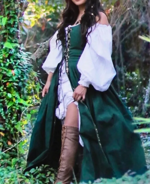 Laurel Medieval & Renaissance Irish Dress by OpulentDesignsStore steampunk buy now online