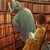 Library Ladders 8x12 victoriana art print by theGorgonist steampunk buy now online
