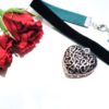 Love Heart Choker - Romantic Gift - Gothic - Silver Heart Choker Necklace - Valentines Day Jewelry from Hopkins & The Witch by HopkinsAndTheWitchNL steampunk buy now online