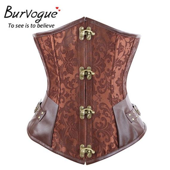 Steampunk Boned Corset by TheOzoneCo steampunk buy now online
