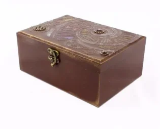 Steampunk Watch Box, Industrial Wooden Watch Case, Handmade Storage Keepsake Organizer, Mens Jewelry Box For 4 Watches by FireGift steampunk buy now online
