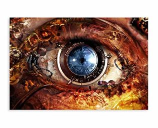 Art Abstract Steampunk Canvas Poster Wall Art Decor Print Picture Paintings for Living Room Bedroom Decoration Unframe:24×36inch(60×90cm) steampunk buy now online
