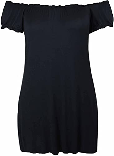 STAR FASHION Semi Sheer Boho Shoulder Off Elasticated Gather Long Gypsy Summer Top Cosplay Strapless Camisole Steampunk Pirate Costume Blouse for Woman (Black) steampunk buy now online