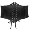 Women's Elastic Costume Waist Belt Lace-up Tied Waspie Corset Belts for Women by JasGood,Black,Fits Waist 34-37 Inches … steampunk buy now online