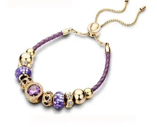 GPWDSN Bracelet Static Style Bracelet Female Woven Leather Rope Bracelet Hollow Pattern Beaded Pull Design Bracelet Artificial Crystal Bracelet women steampunk buy now online