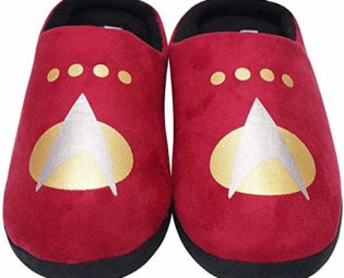 Star Trek STNMS001UK1-9-10 Next Gen Slippers Size 9-10 steampunk buy now online