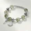 GPWDSN Bracelet Natural Green Hair Crystal Bracelet Female Antique Sterling Silver Transfer Beads Crystal Bracelet Lucky Valentine's Day Gift women steampunk buy now online GPWDSN Bracelet Natural Green Hair Crystal Bracelet Female Antique Sterling Silver Transfer Beads Crystal Bracelet Lucky Valentine's Day Gift women steampunk buy now online