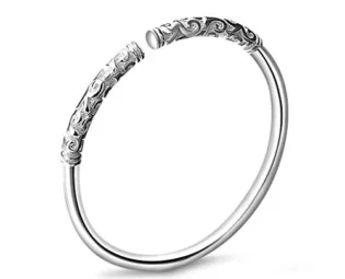 Bracelet Foot Silver Sun Wukong Opening Men And Women Bracelets Fashion Personality Golden Hoop Stick Couple Bracelet women steampunk buy now online