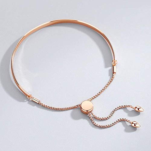 GPWDSN Bracelet Sterling Silver Bracelet Niche Design Fashion Personality Rose Gold Bracelet Female Girlfriends Jewelry Net Red Birthday Gift Fashion Personality Simplicity women steampunk buy now online