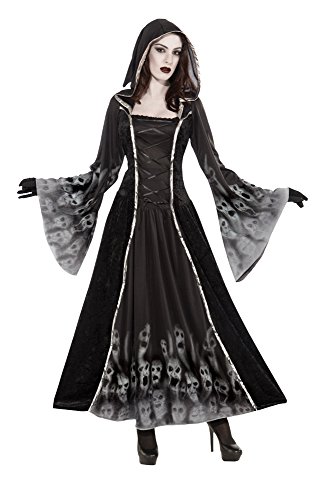 Bristol Novelty AC366 Forgotten Souls Female Costume, UK Size 10-14 steampunk buy now online