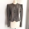 Fantastic Vintage 80’s Does VICTORIAN Peabody House CROPPED PUFF Sleeve Blazer Coat / Tweed+ Vest Style by CharmVintageBoutique steampunk buy now online