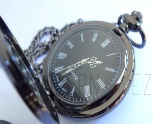 Gunmetal finished Pocket watch Engraving for Boyfriend Father,Wedding Favor-Best men gift-Valentine's day gifts Christmas gift by ModernTimez steampunk buy now online