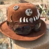 Post Apocalyptic Wild Hunter Steampunk Bowler Hat by DidgieDesigns steampunk buy now online