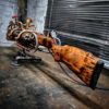Retro Industrial edison Style Flamethrower Table Lamp - urban steampunk art *UK ONLY * by TheLittleVintageLamp steampunk buy now online