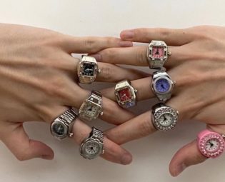 Vintage Watch Ring, Unique Rings, Alloy Rings, Adjustable Rings, Sliver Rings , Initial Ring, Open Rings，Vintage Rings,Steampunk Ring, by BiscuitSofficial steampunk buy now online