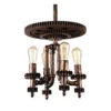 ZLHW 4-Lights Vintage Loft Industrial Iron Metal Chandelier Rust Steampunk Water Pipe Lamp Creative Retro Chandelier Hanging Pendant Lamps LED Restaurant Kitchen Decoration Fixture E27 steampunk buy now online ZLHW 4-Lights Vintage Loft Industrial Iron Metal Chandelier Rust Steampunk Water Pipe Lamp Creative Retro Chandelier Hanging Pendant Lamps LED Restaurant Kitchen Decoration Fixture E27 steampunk buy now online