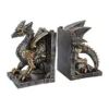 Nemesis Now Dracus Machina Bookends 27cm, Bronze steampunk buy now online