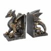 Nemesis Now Dracus Machina Bookends 27cm, Bronze steampunk buy now online