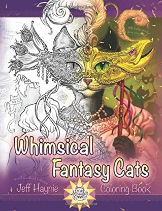 Whimsical Fantasy Cats steampunk buy now online