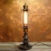 Metal cage desk light | Steampunk lamp | Industrial lights by ArtLightingCreations steampunk buy now online