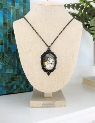 Steampunk Pendant Necklace, Steampunk Jewelry, Large Steampunk Pendants, Pendant Necklaces by RalstonOriginals steampunk buy now online