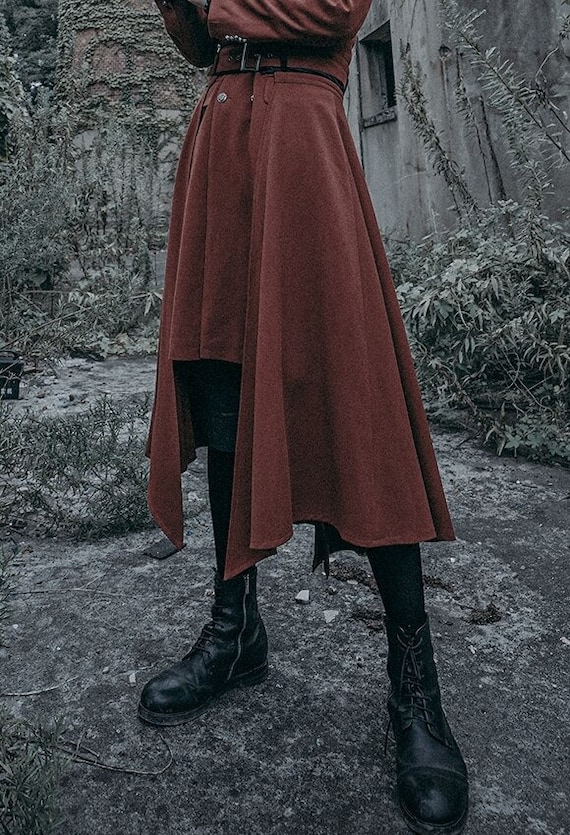 Steampunk Vintage Military Style Unisex Skirt Piece & Waist Belt by Fanplusfriend steampunk buy now online