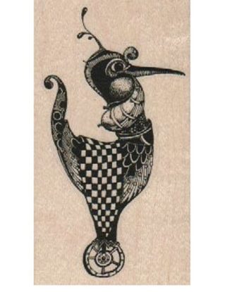 un mounted rubber stamp Steampunk bird steampunk zentangle art stamps original design by Mary Vogel Lozinak no 18835 by pinkflamingo61 steampunk buy now online